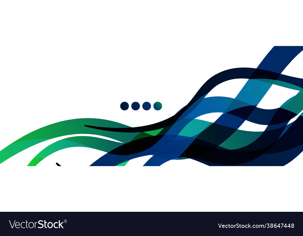 Abstract background - transparent overlapping wavy vector image Abstract background - transparent overlapping wavy