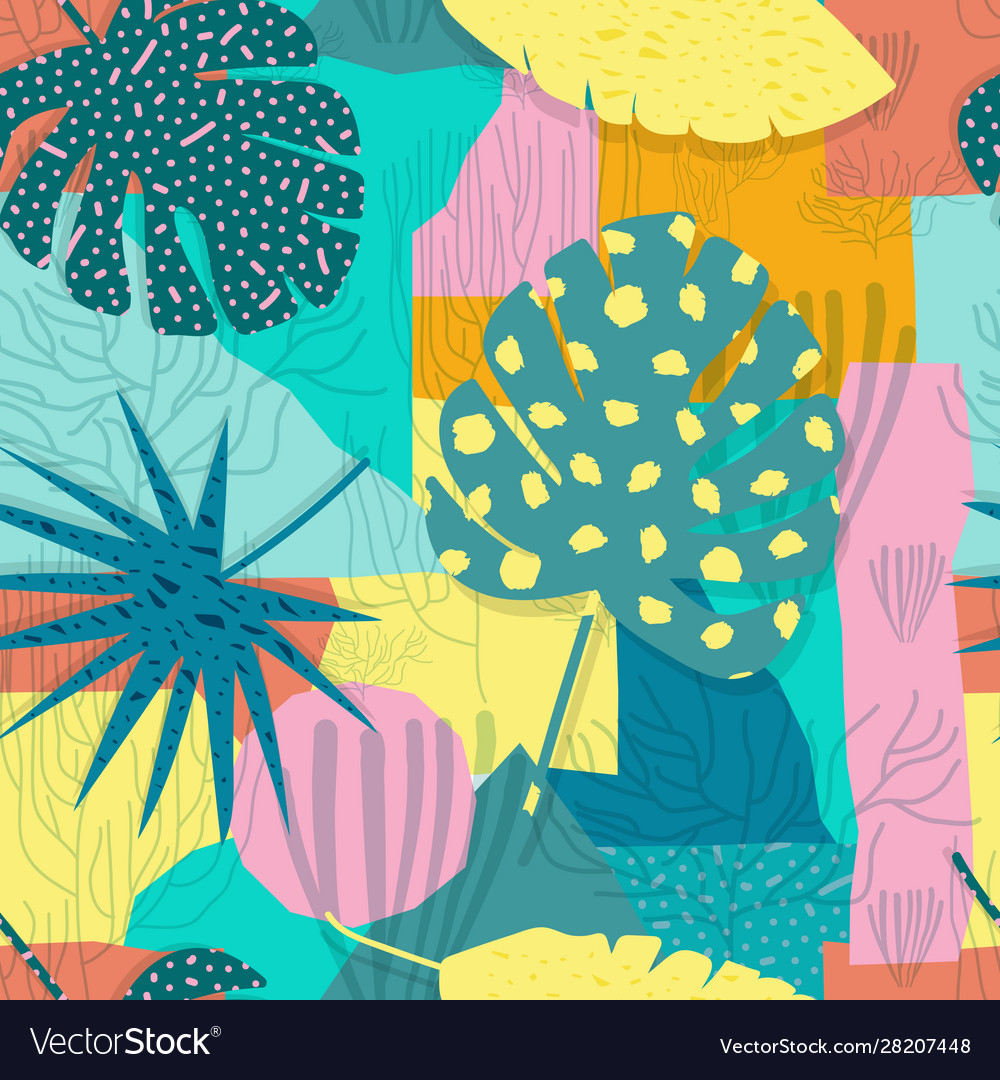 Abstract seamless pattern