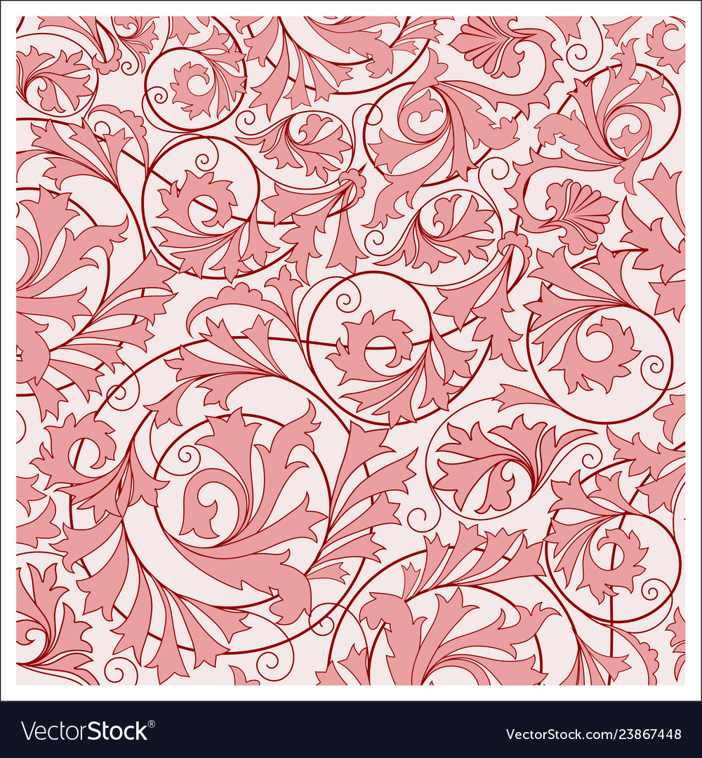 Batik design style patterns are same for fabric vector image Batik design style patterns are same for fabric