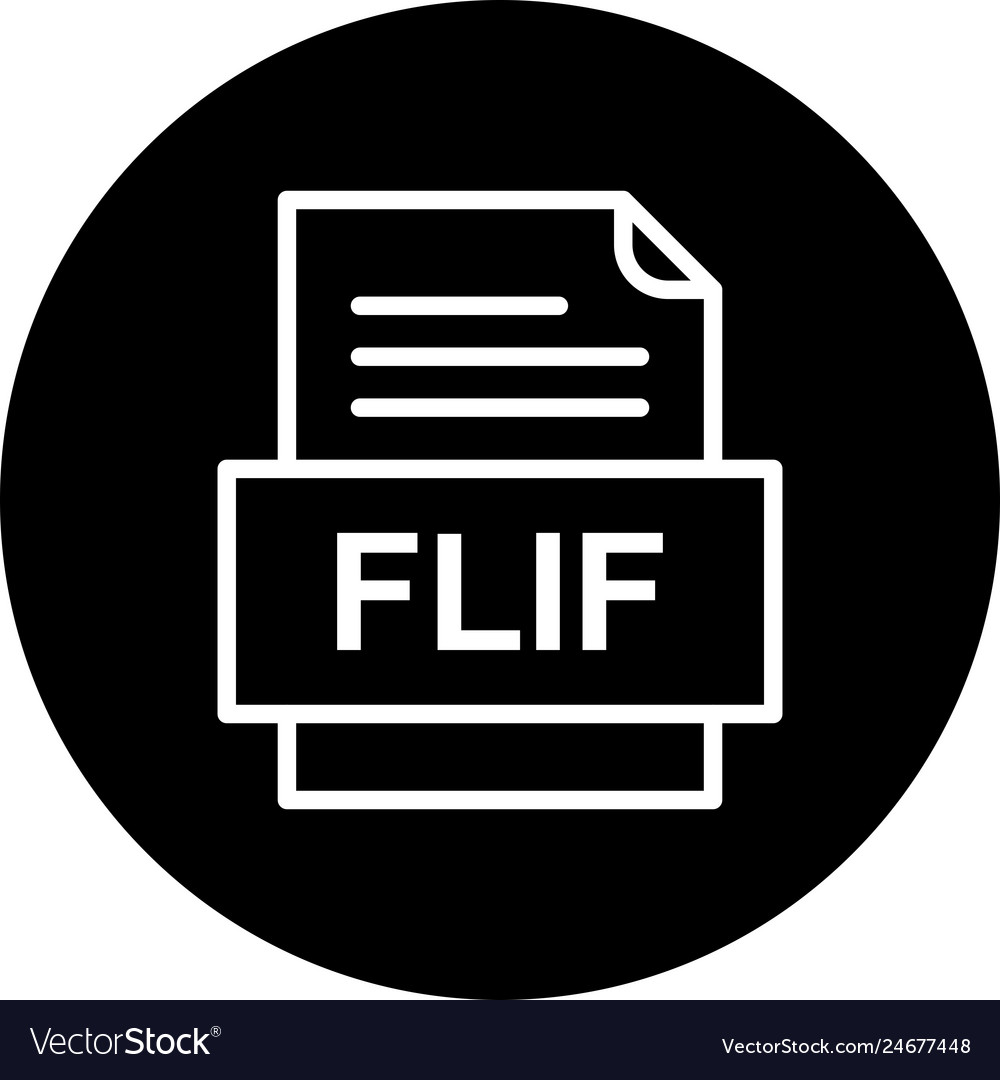Flif file document icon