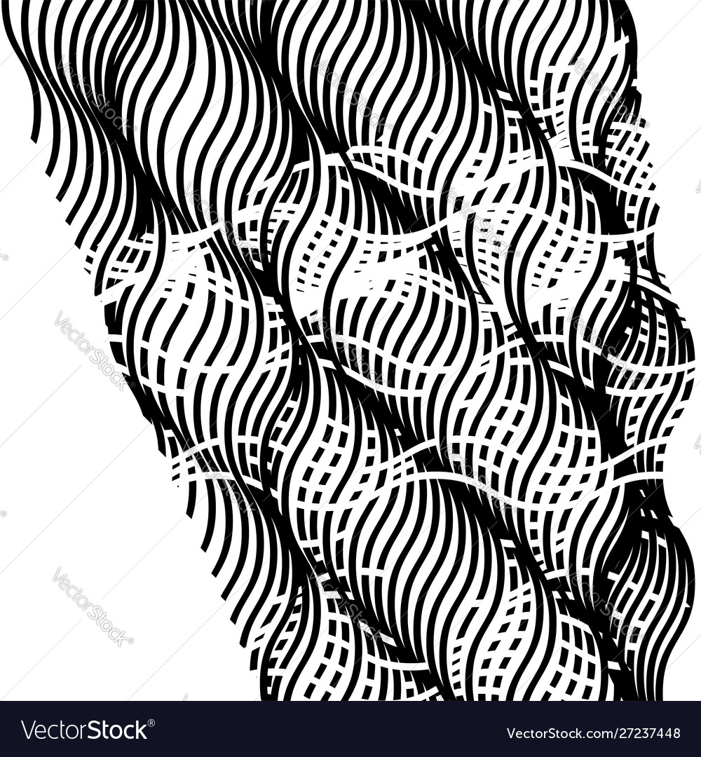 Glitch noise abstract art overlapping random vector image Glitch noise abstract art overlapping random