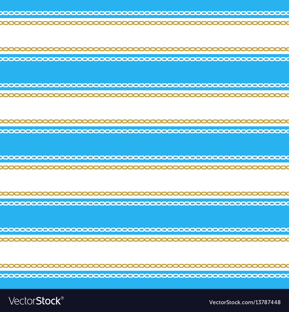 Seamless pattern with stripes and chains ongoing vector image Seamless pattern with stripes and chains ongoing