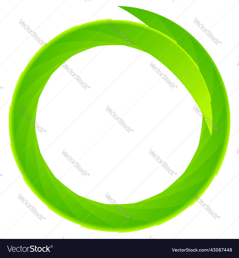 Segmented spiral swirl shiny and glossy circle vector image Segmented spiral swirl shiny and glossy circle