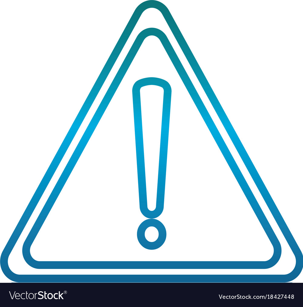 Warning sign icon Royalty Free Vector Image - VectorStock