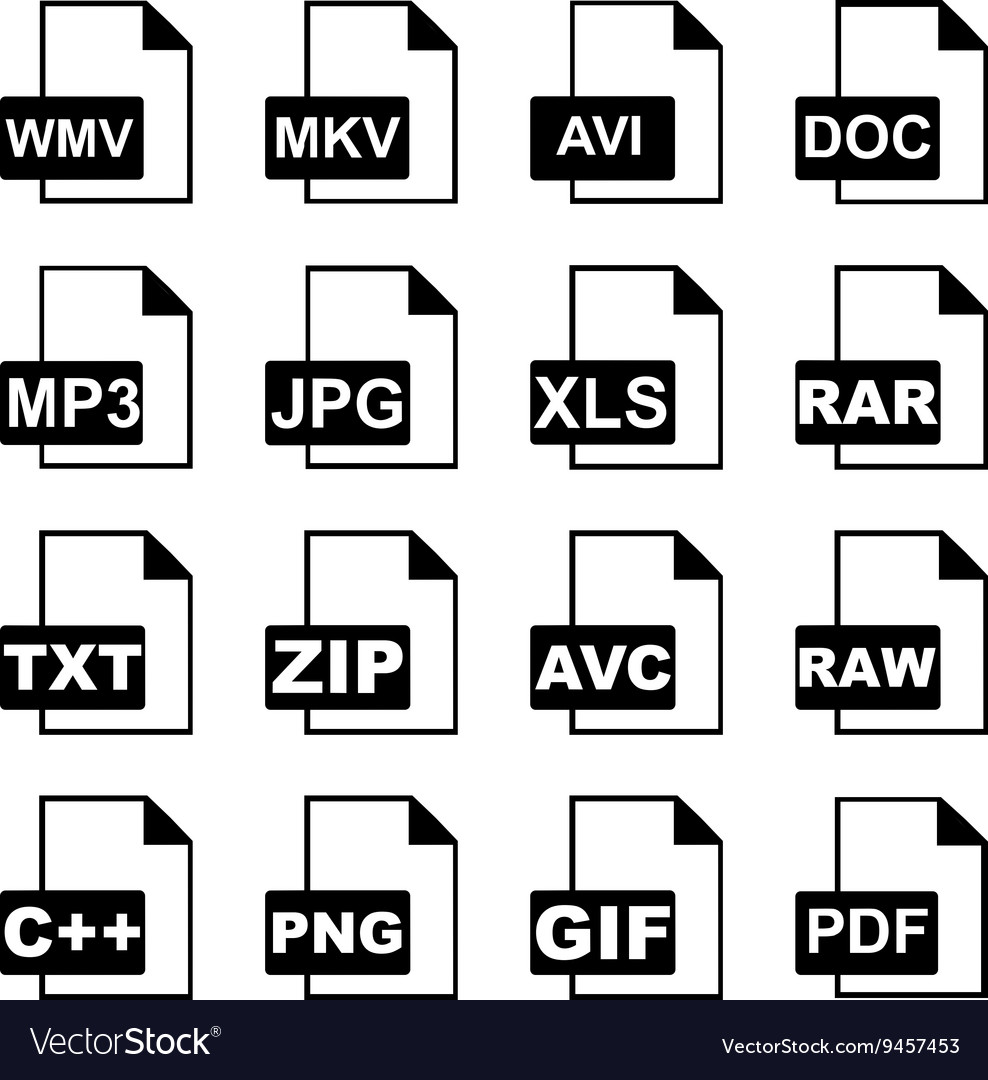 File icons concept for design