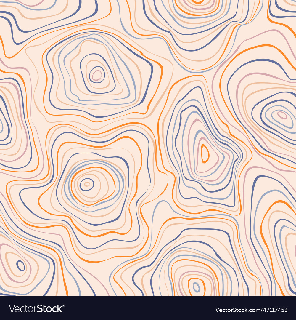Seamless pattern from abstract color concentric Vector Image Seamless pattern from abstract color concentric