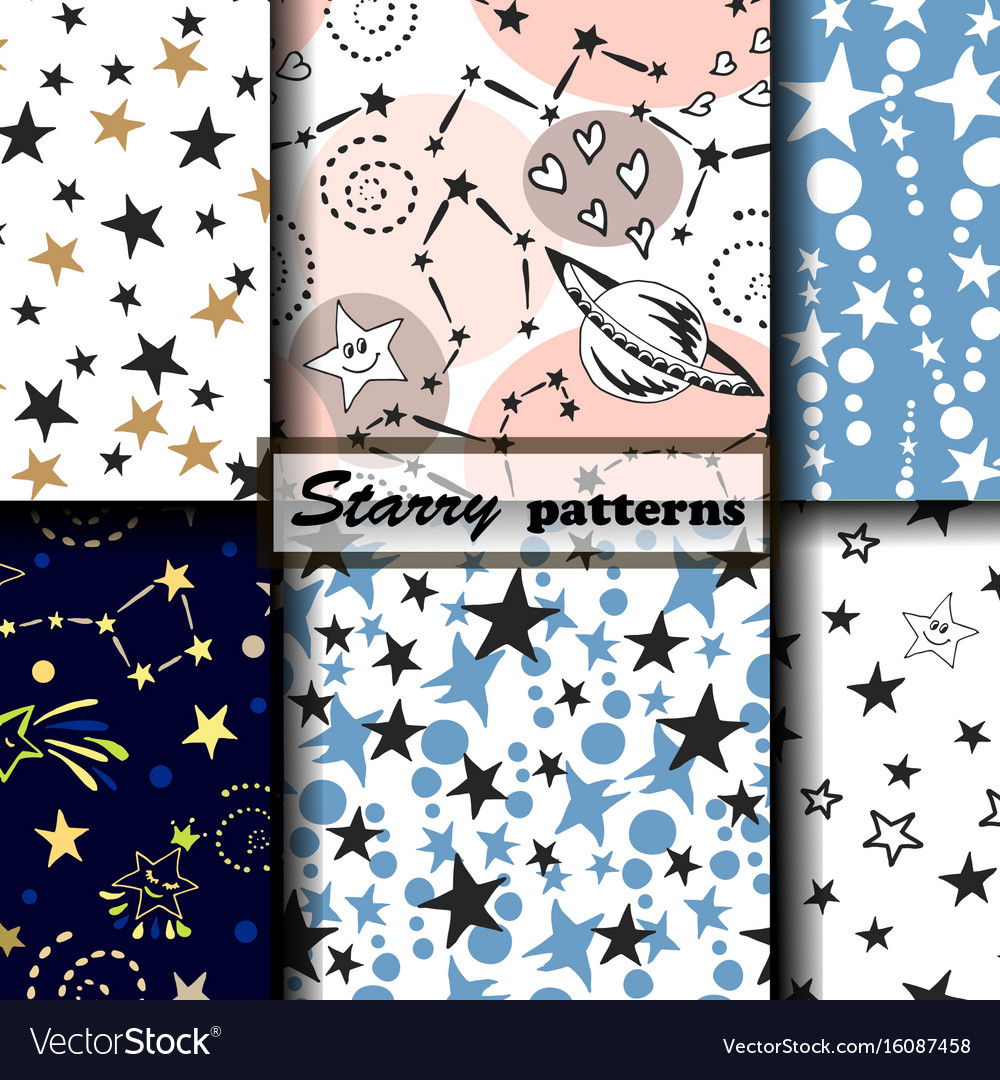 4 starry patterns