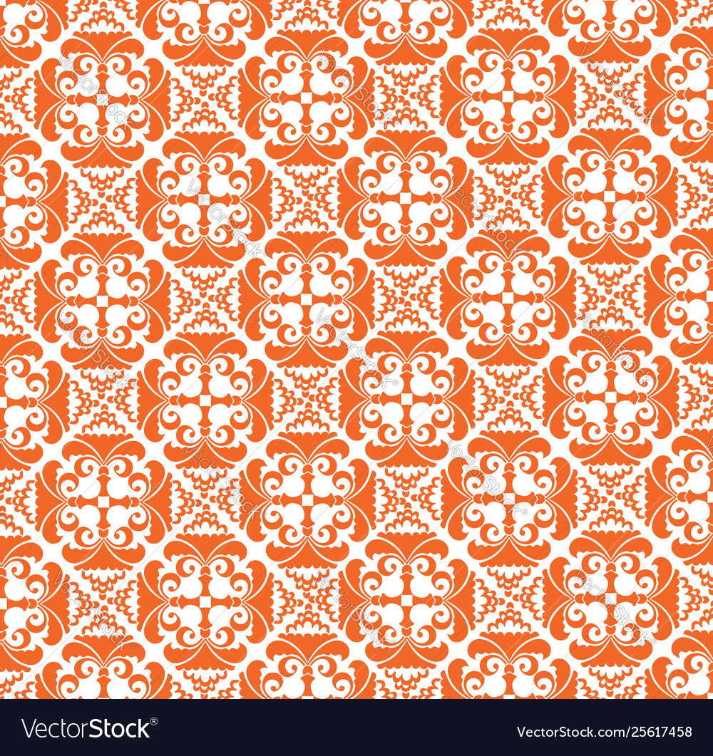 Abstract floral pattern stylish geometric vector image Abstract floral pattern stylish geometric
