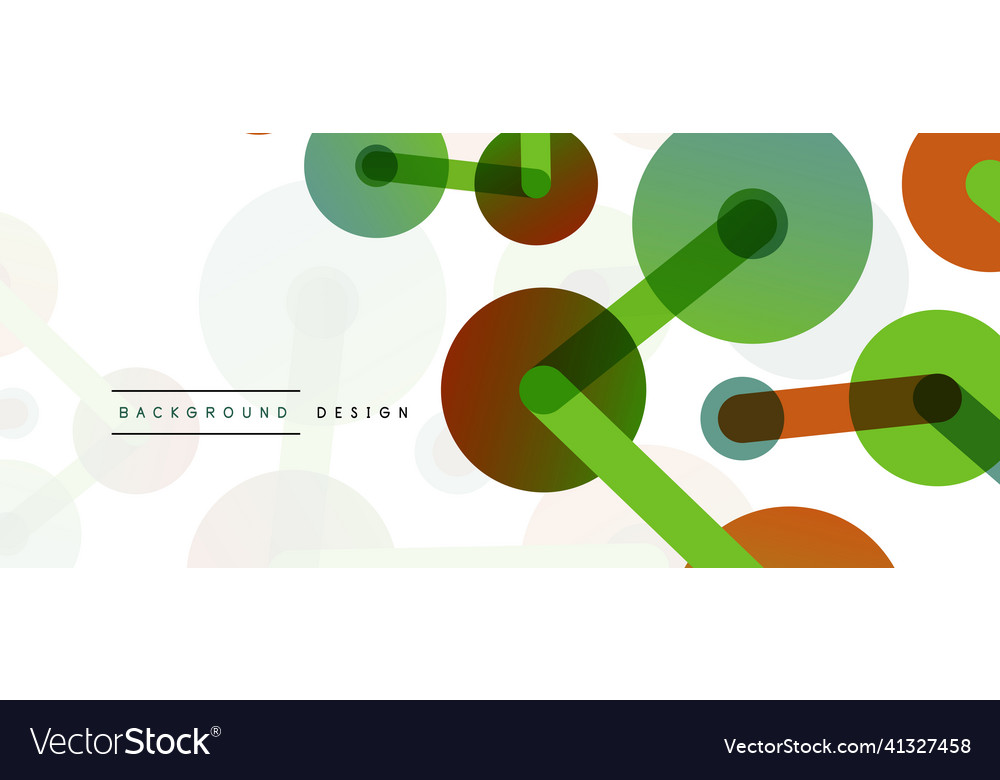 Network concept abstract background dots