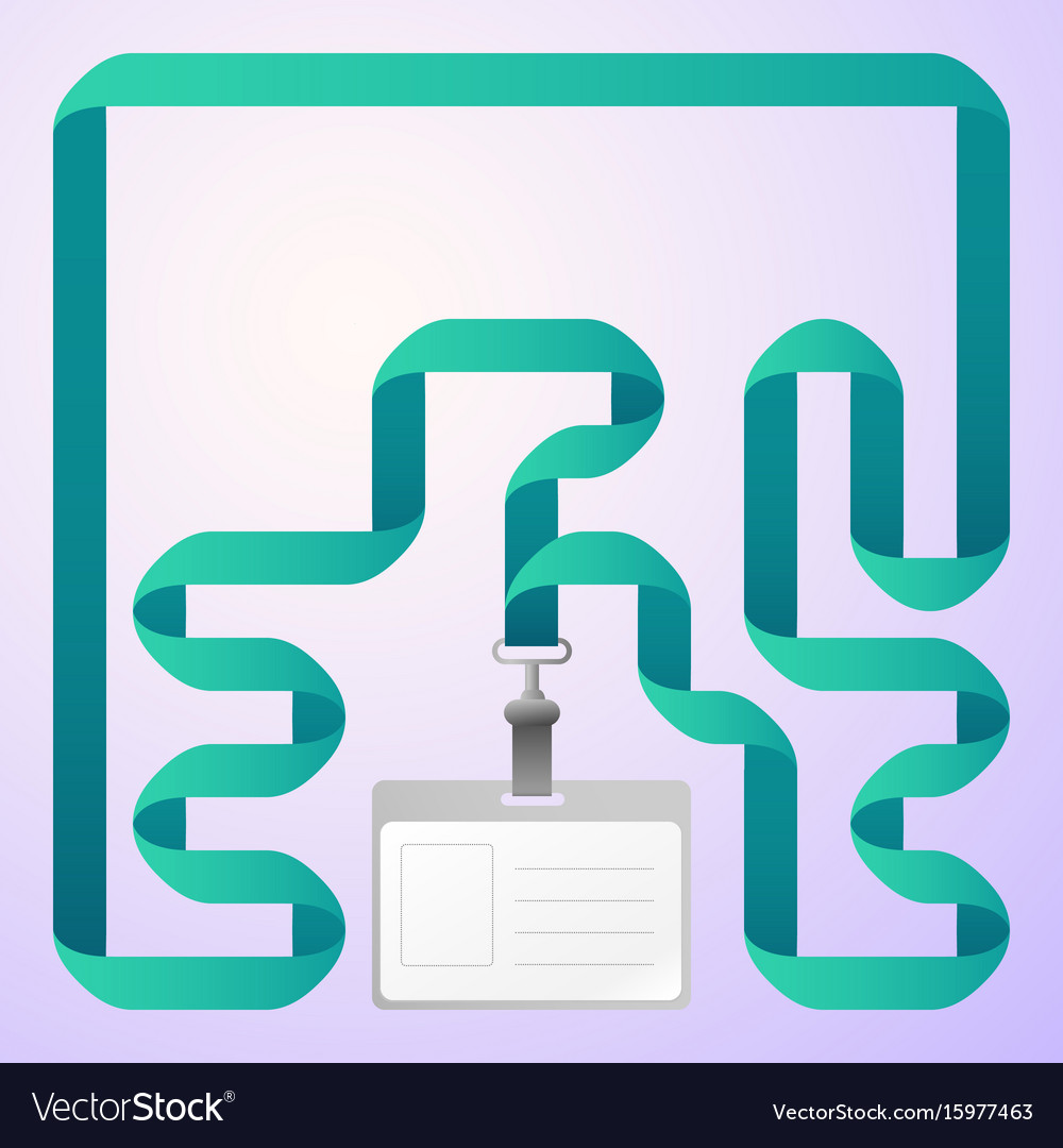 business identification card royalty free vector image