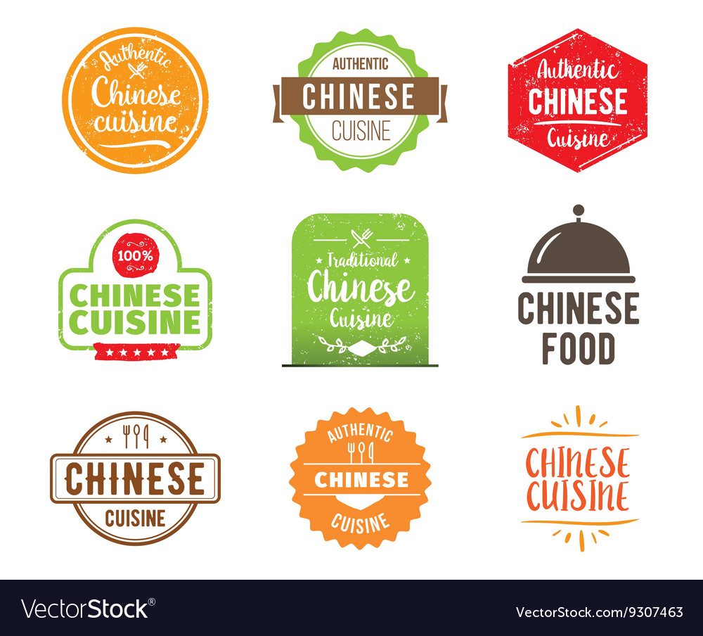 Chinese cuisine label