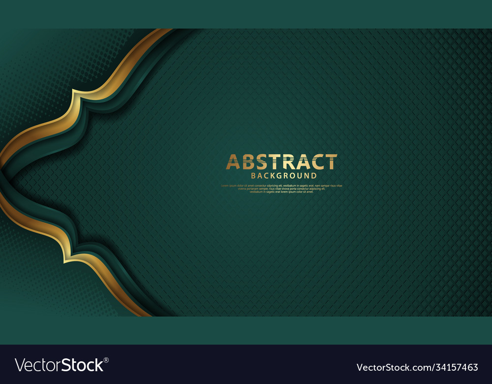 Luxury overlap layers background with lines vector image Luxury overlap layers background with lines