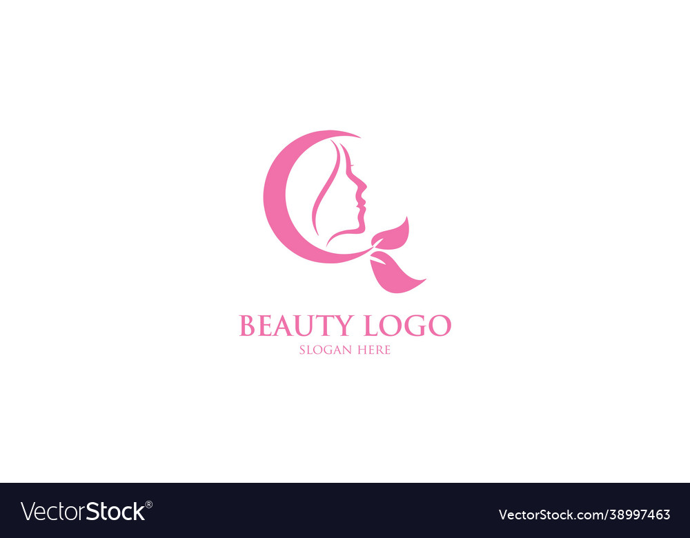 Queen beauty woman logo spa fashion makeup