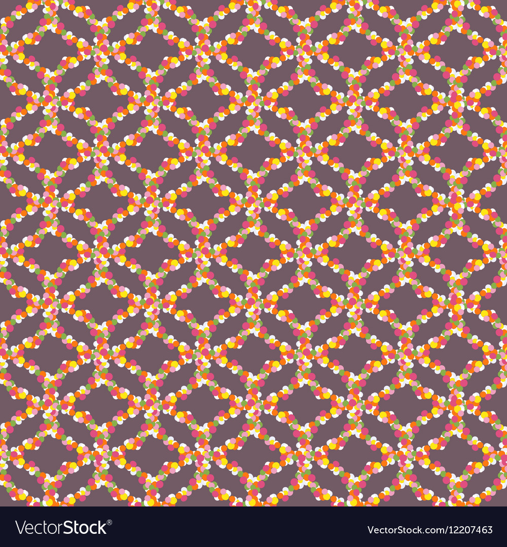 Tiling festive seamless pattern