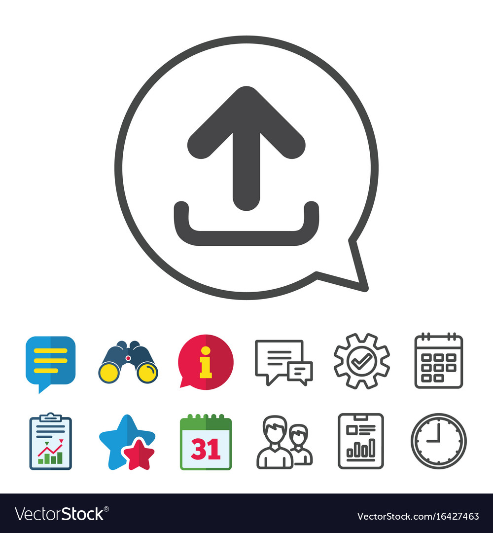 Upload Icon - Data Load Symbol