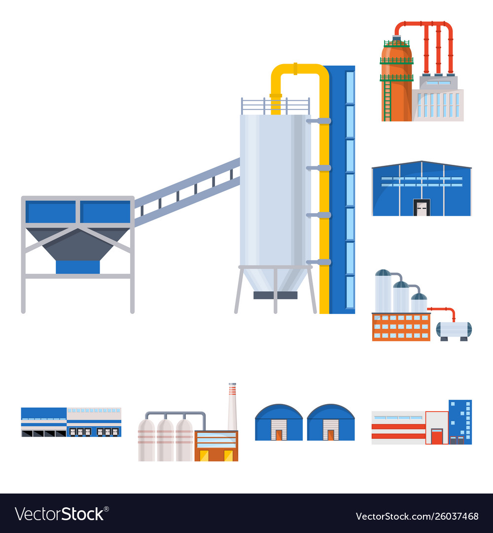 Industry and building Royalty Free Vector Image