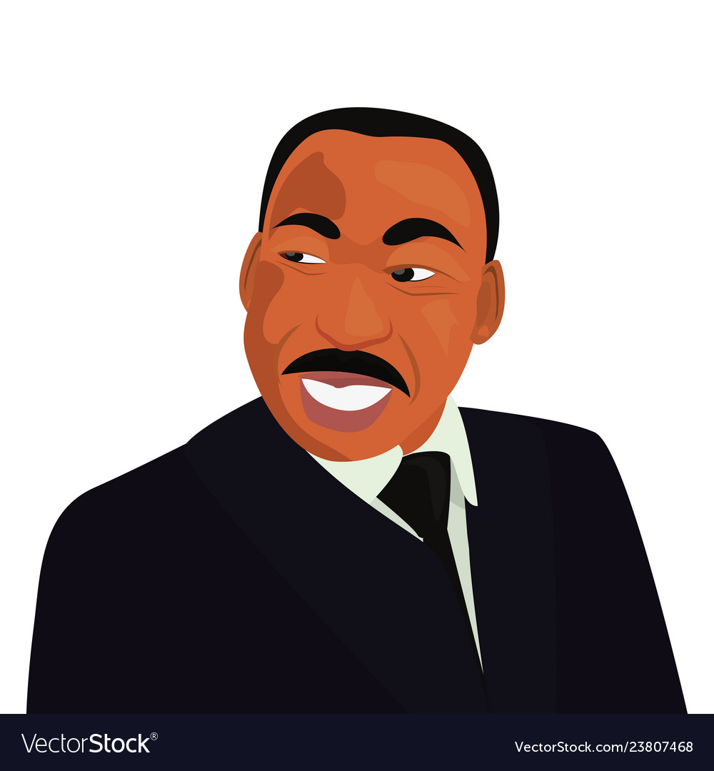 Martin luther king portrait