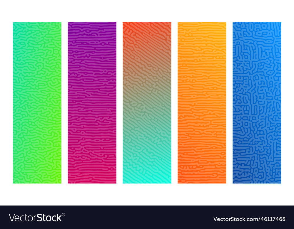 Turing reaction colorful background vector image Turing reaction colorful background