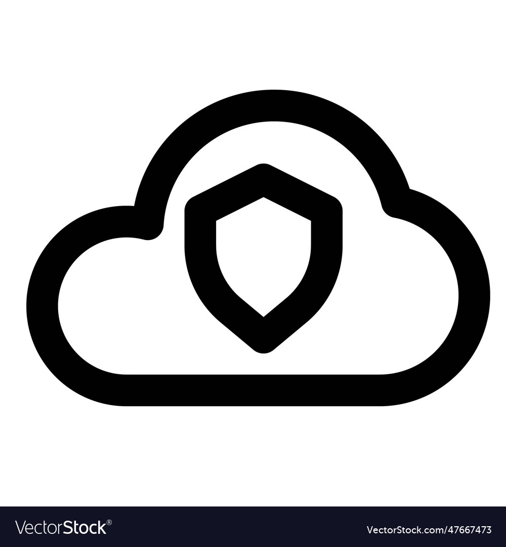 Cloud security protects the stored data