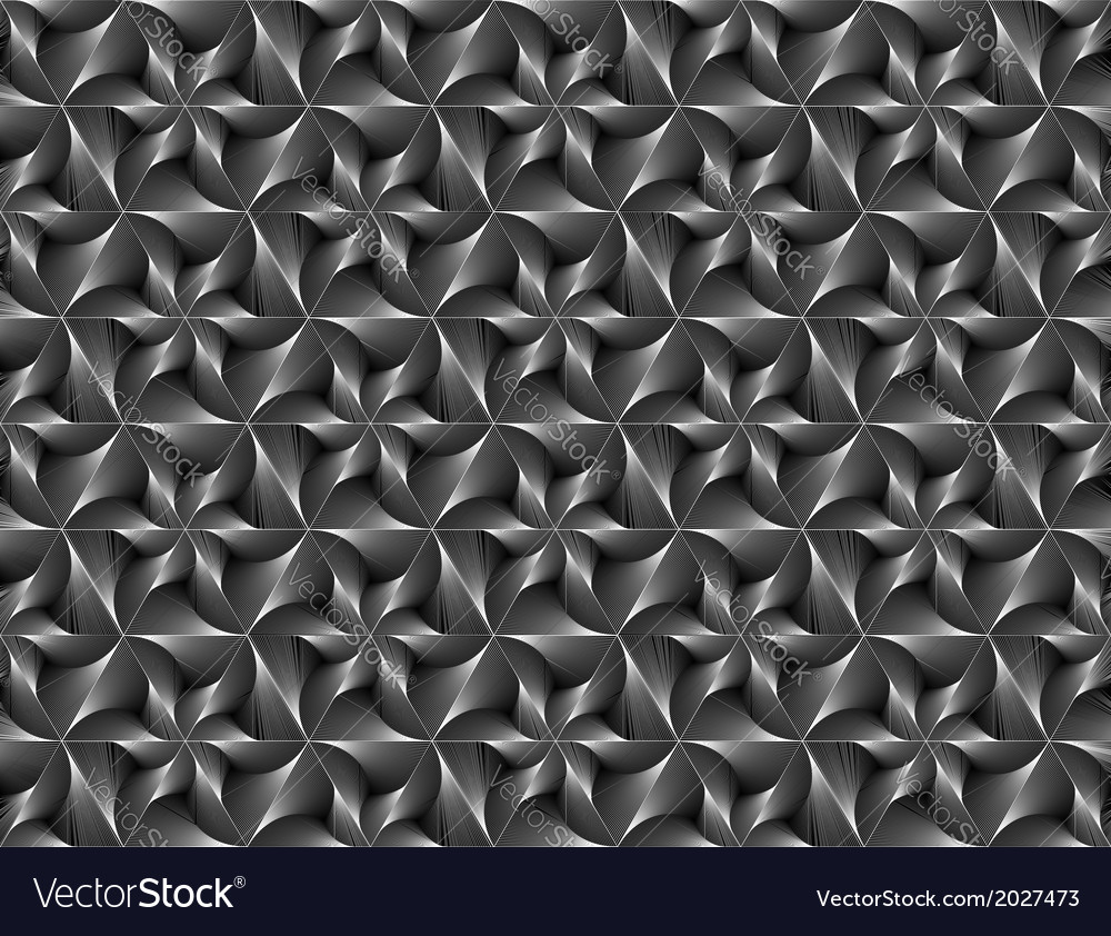 Design seamless monochrome hexagon pattern
