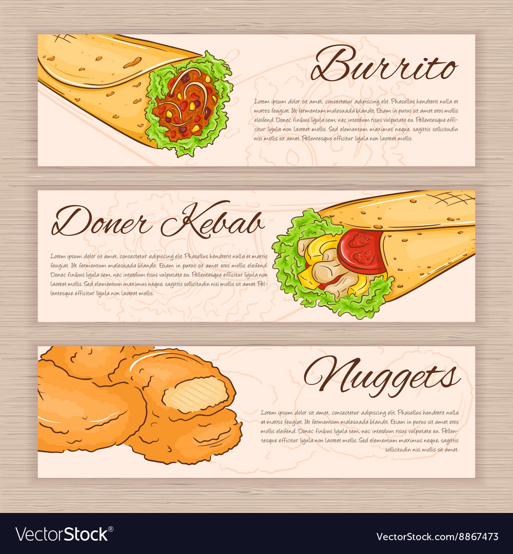 Menu design element