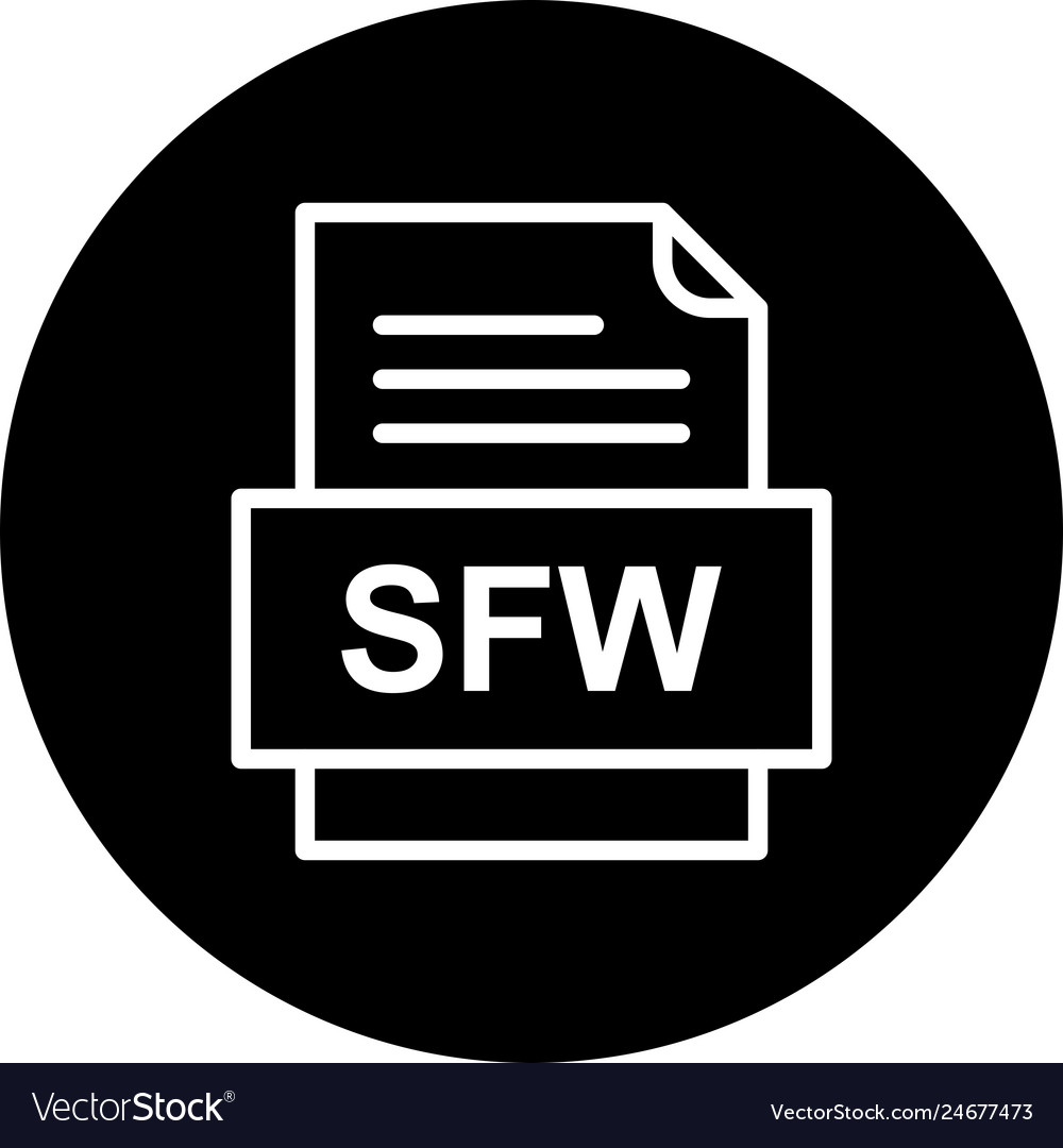 Sfw file document icon