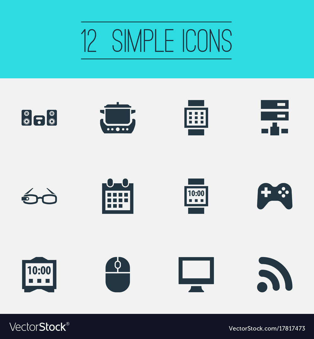 Simple Web & Network Icons