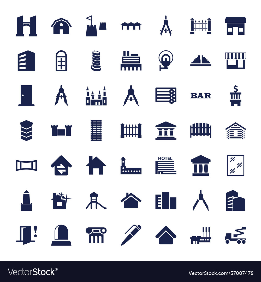 49 architecture icons