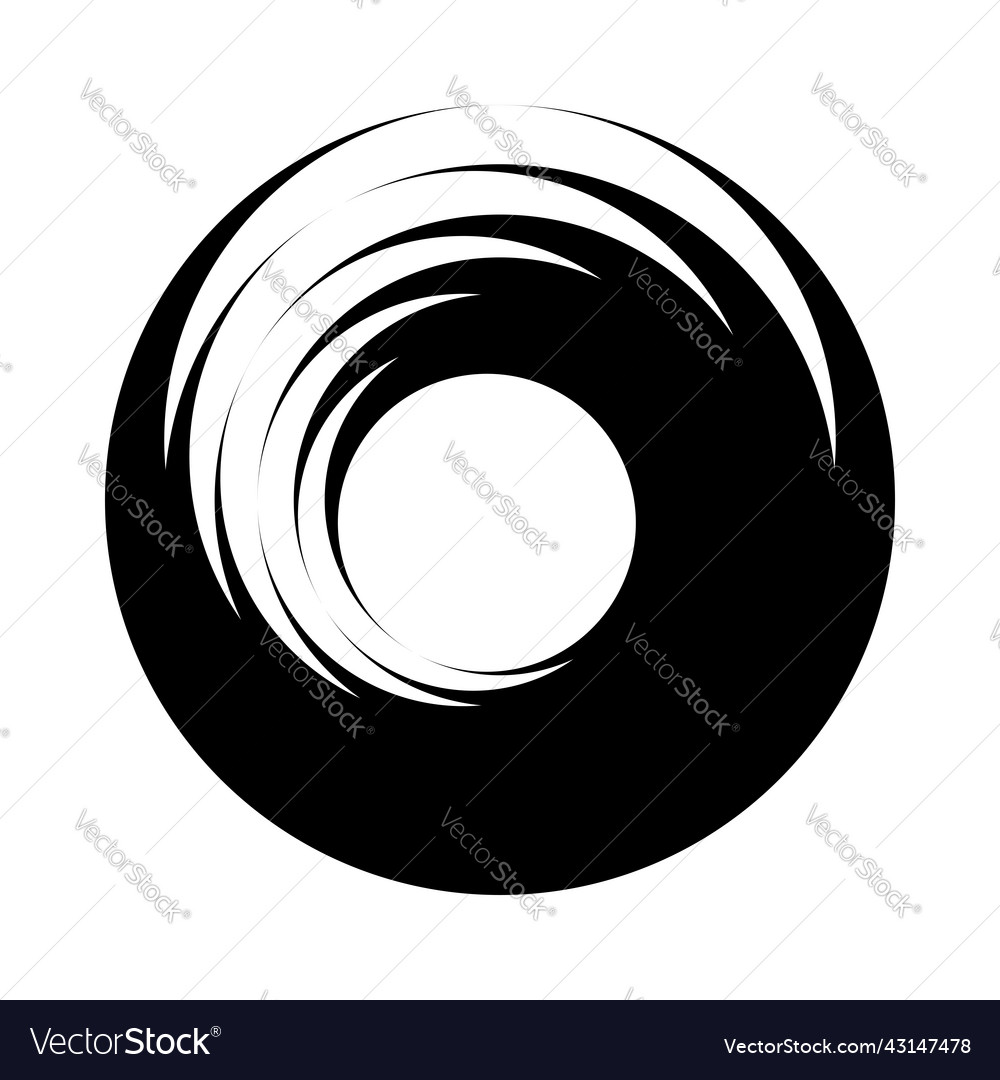 Abstract circle arrows icon element for design vector image Abstract circle arrows icon element for design