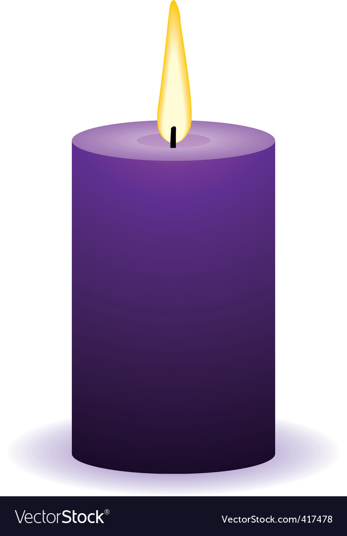 Candle Royalty Free Vector Image Vectorstock Candle Royalty Free Vector Image Vectorstock
