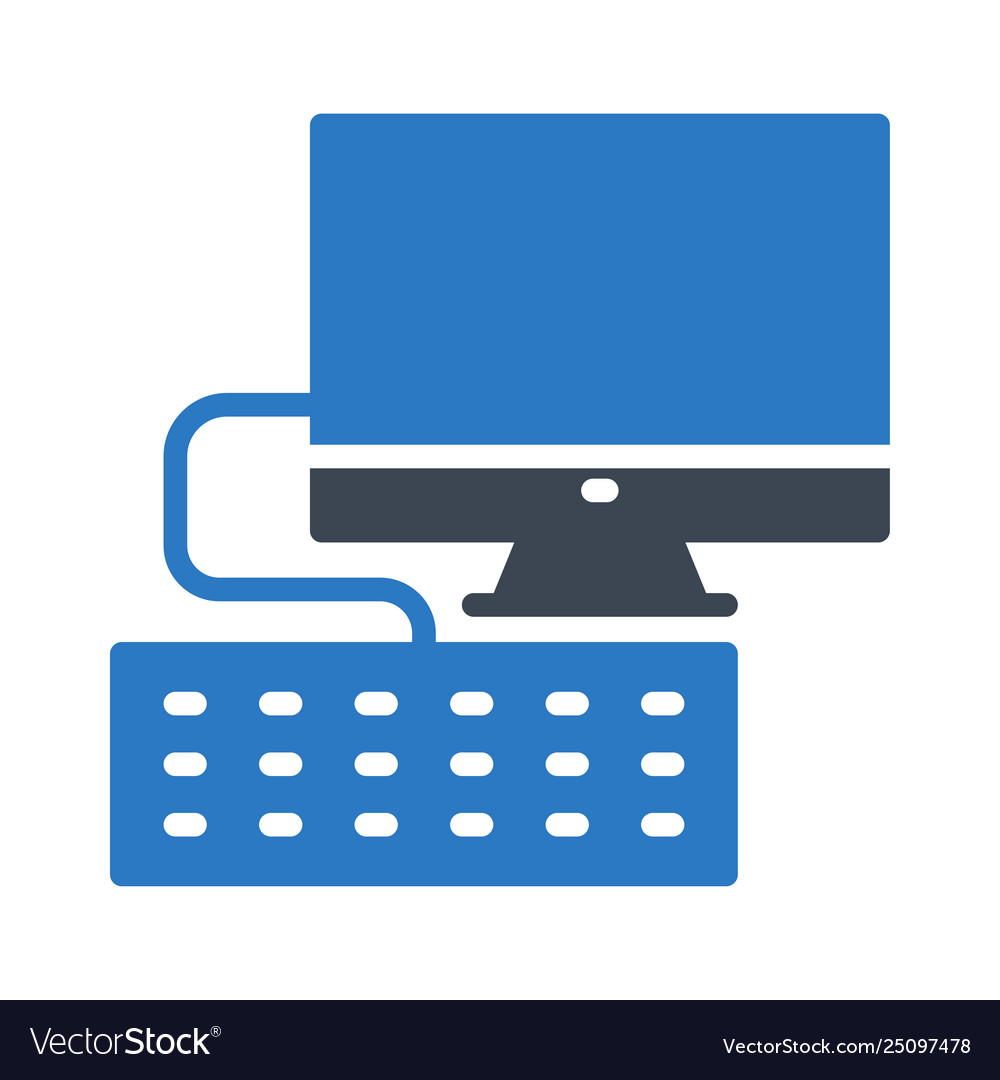 Computer Royalty Free Vector Image - VectorStock