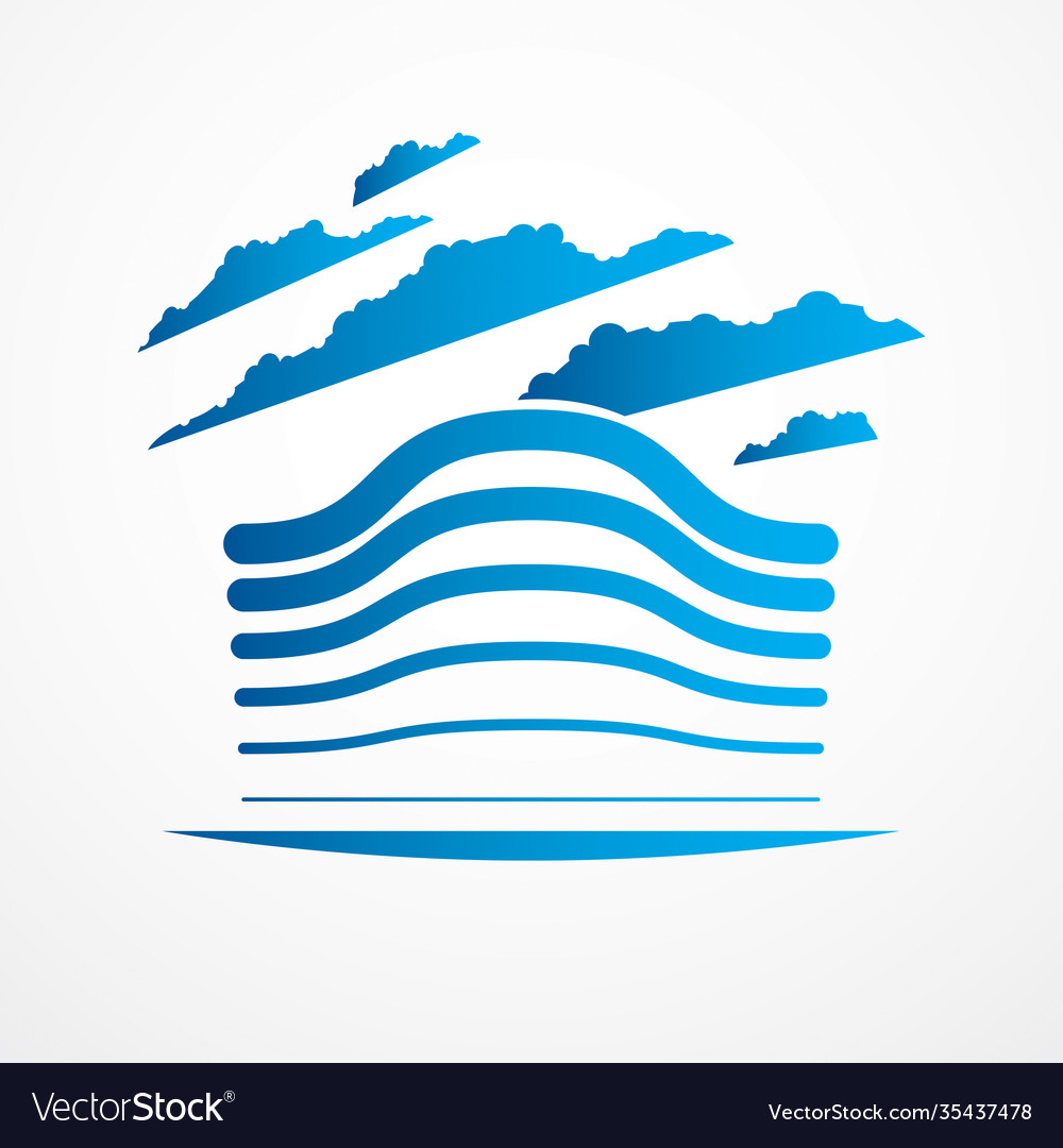 Futuristic building modern style architecture vector image Futuristic building modern style architecture