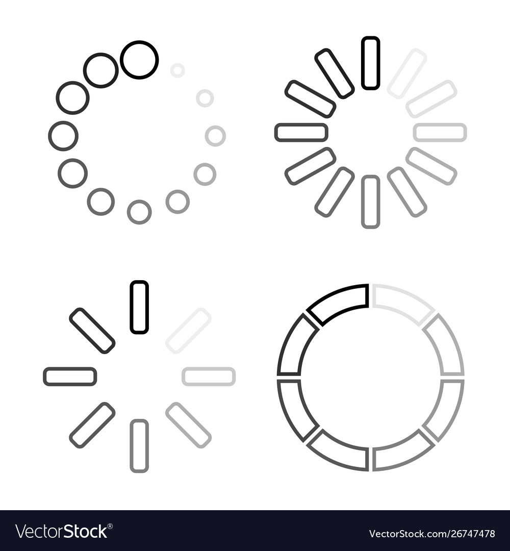 Ladesymbole setzen Last im linearen Design