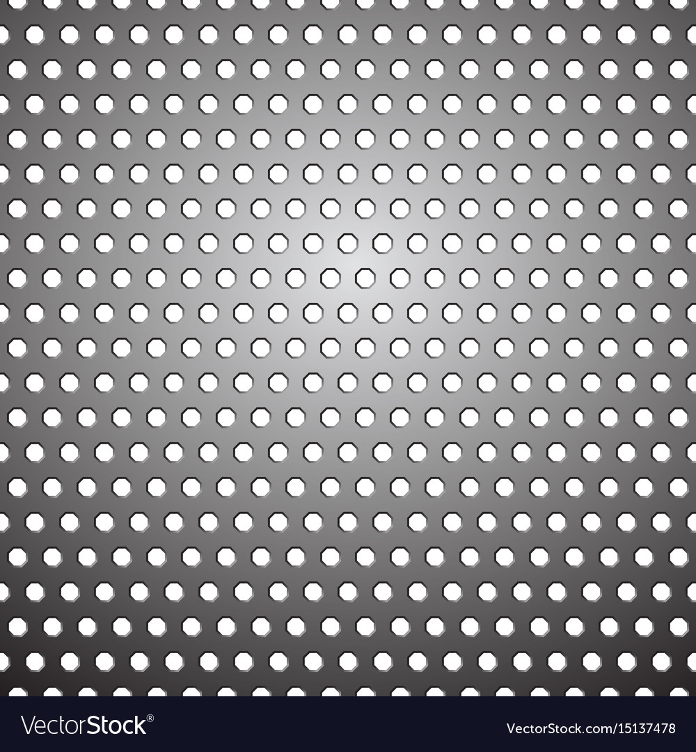 Seamless Metallic Grid Pattern Royalty Free Vector Image