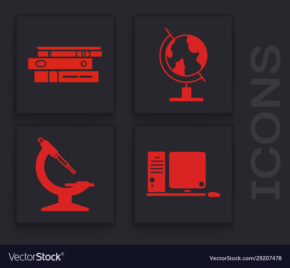 Computermonitor mit Tastatur und Maus einstellen vector image Computermonitor mit Tastatur und Maus einstellen
