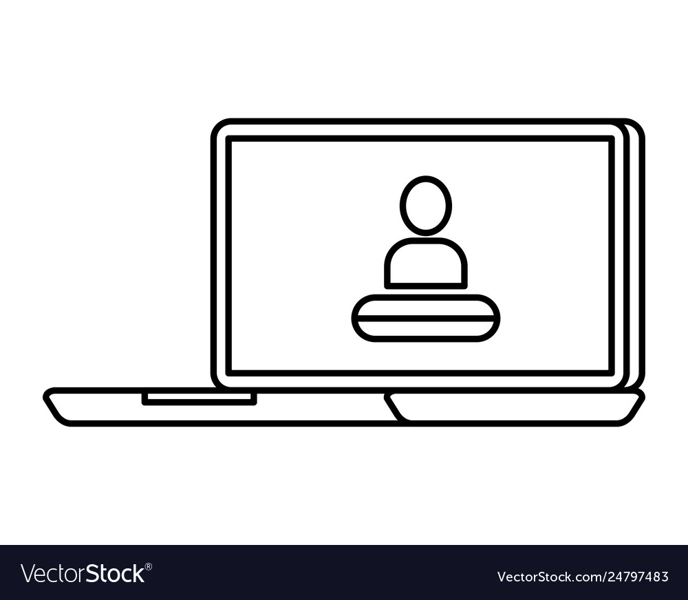 Laptop computer with user acount