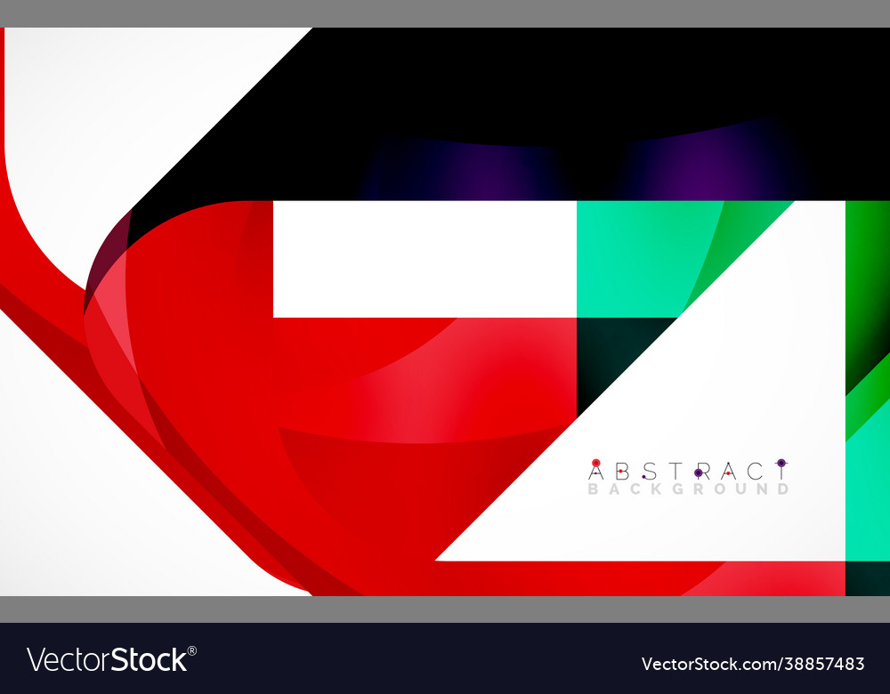 Minimal background abstract square shape vector image Minimal background abstract square shape