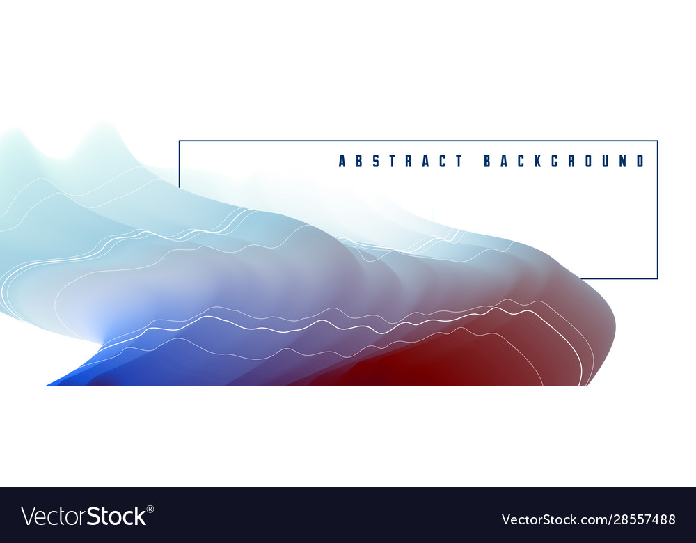 Abstract colorful fluid background dimensional