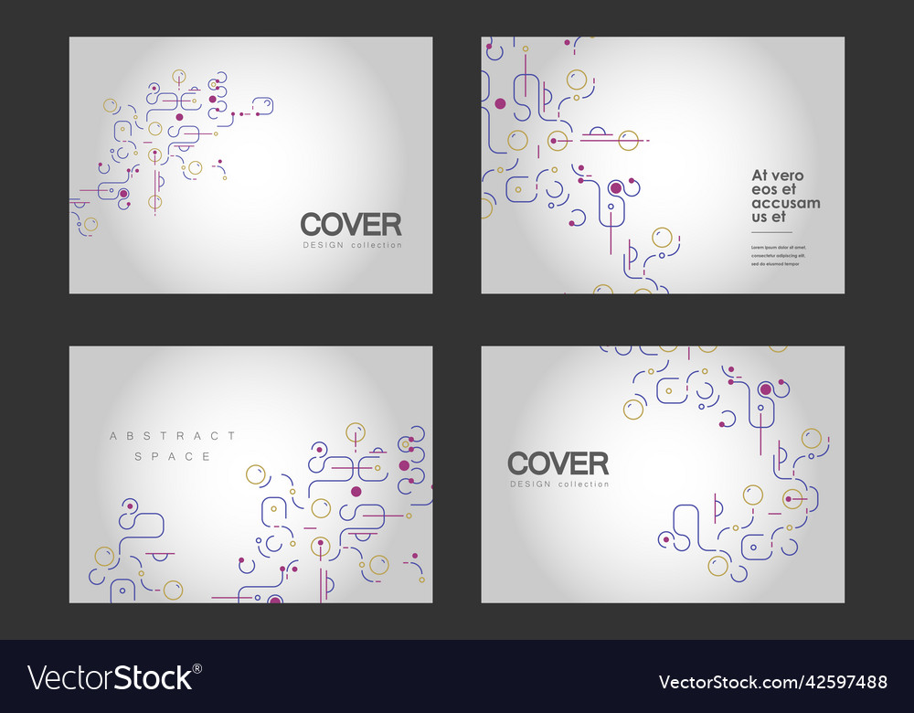 Background with curved lines network vector image Background with curved lines network