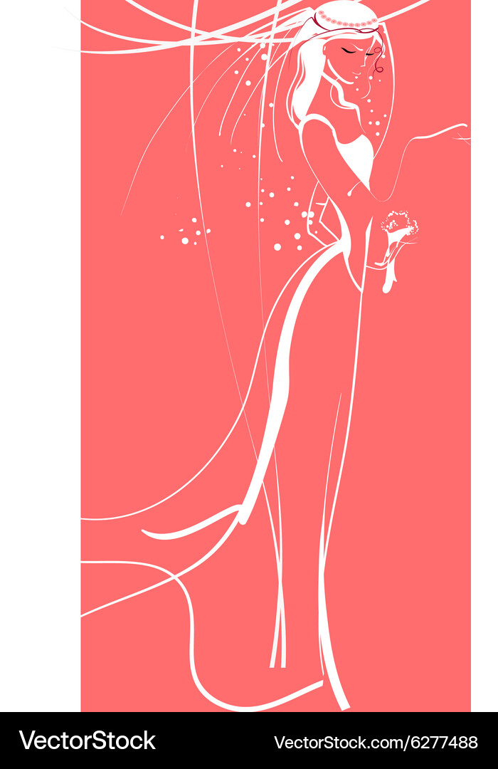 Bride Royalty Free Vector Image - VectorStock
