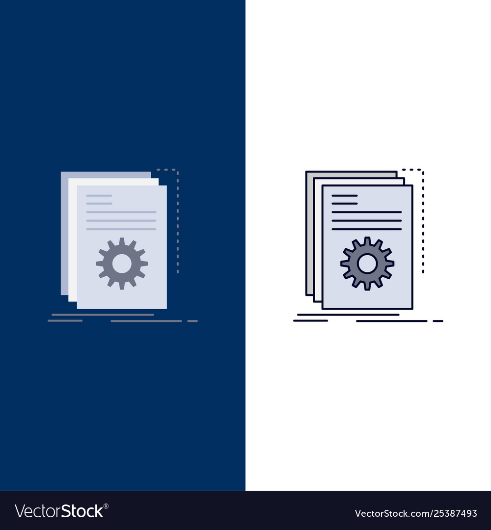App build developer program script flat color icon vector image App build developer program script flat color icon