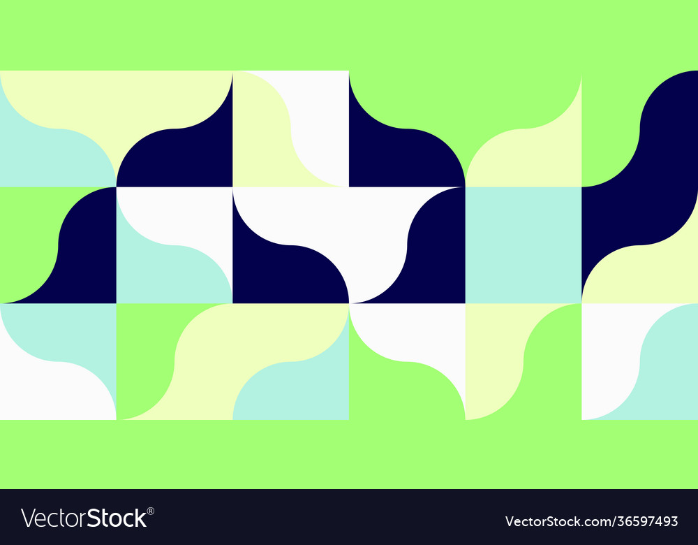 Colorful geometric pattern design