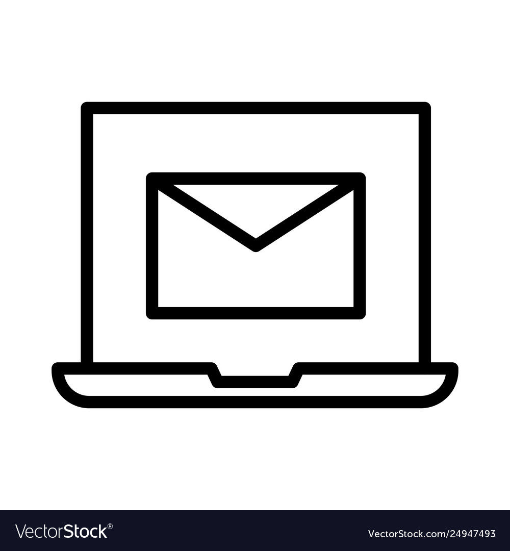 Message vector image Message