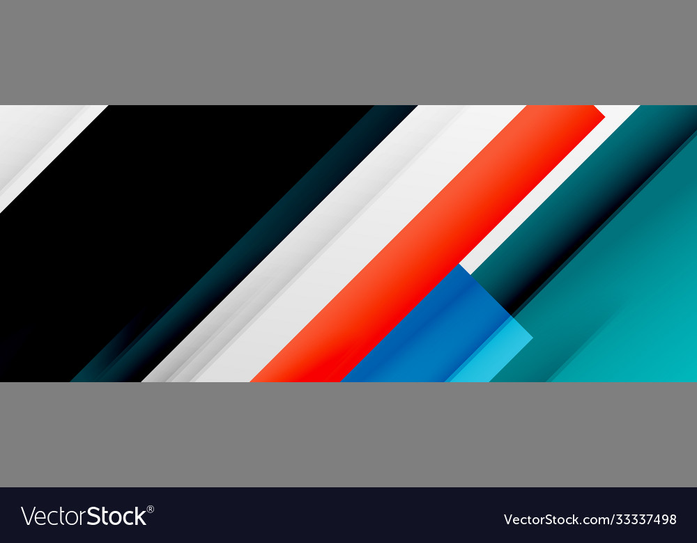Geometric abstract backgrounds with shadow lines Vector Image Geometric abstract backgrounds with shadow lines