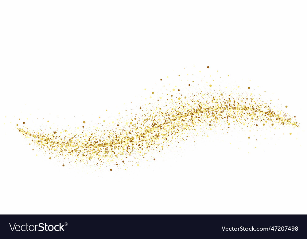Golden Sequins Flow - Sparkling Effect