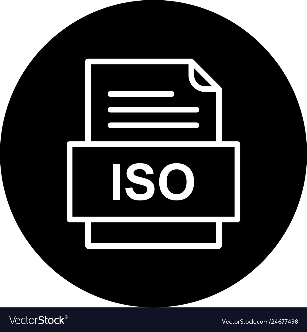 Iso file document icon
