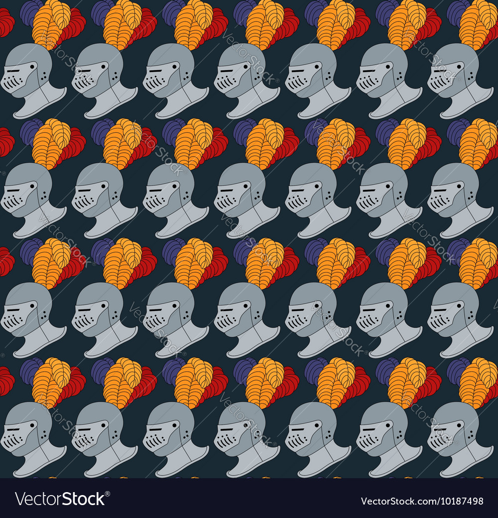 Seamless medieval pattern number two