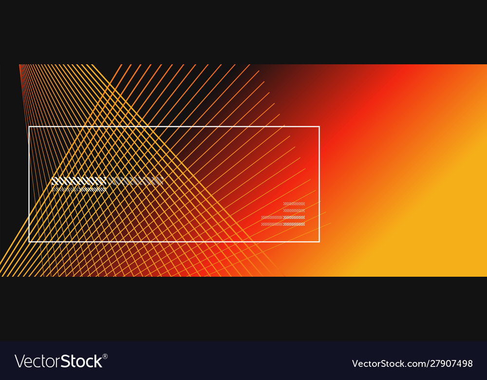 Wave lines with blend effect on fluid gradient vector image Wave lines with blend effect on fluid gradient