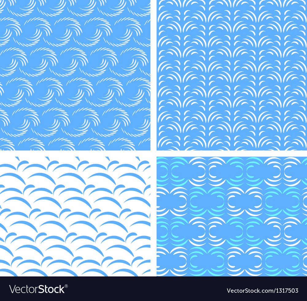 Abstract Water Wave Patterns