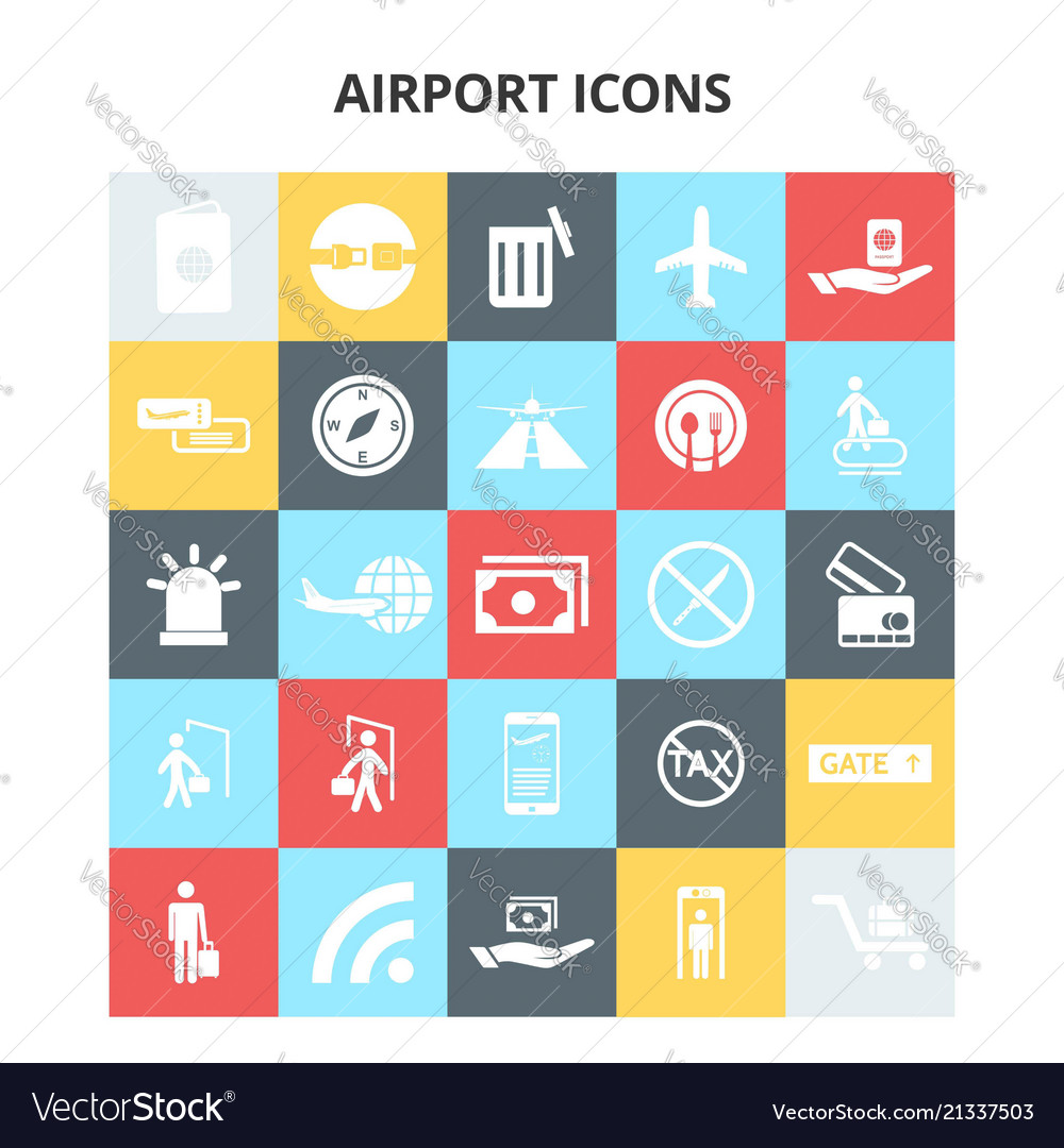 Airport icons